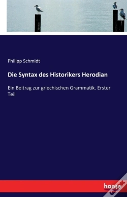 Capa do artigo Die Syntax Des Historikers Herodian