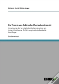 Capa do artigo Die Theorie Von Robinsohn (Curriculumtheorie)
