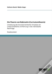 Die Theorie Von Robinsohn (Curriculumtheorie)