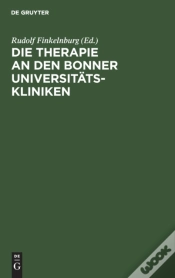 Capa do artigo Die Therapie An Den Bonner Universit Tsk