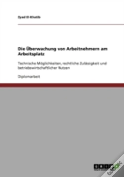 Capa do artigo Die Uberwachung Von Arbeitnehmern Am Arbeitsplatz
