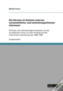 Capa do artigo Die Ukraine Im Kontext Externer Wirtschaftlicher Und Sicherheitspolitischer Interessen