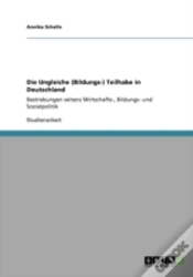 Capa do artigo Die Ungleiche (Bildungs-) Teilhabe In Deutschland