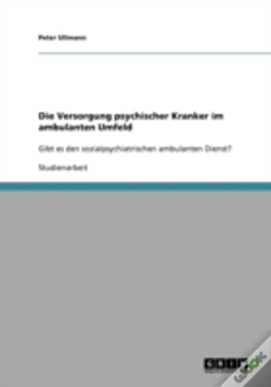 Capa do artigo Die Versorgung Psychischer Kranker Im Ambulanten Umfeld