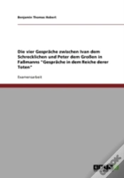Capa do artigo Die Vier Gespr Che Zwischen Ivan Dem Sch