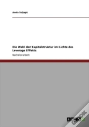 Capa do artigo Die Wahl Der Kapitalstruktur Im Lichte Des Leverage Effekts