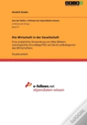 Capa do artigo Die Wirtschaft In Der Gesellschaft