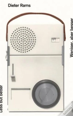 Capa do artigo Dieter Rams Weniger Aber Besser /Anglais/Allemand