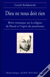 Capa do artigo Dieu Ne Nous Doit Rien ; Brève Remarque Sur La Religion De Pascal Et L