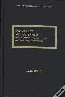 Capa do artigo Difference And Givenness