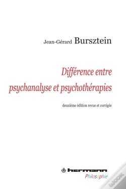 Capa do artigo Difference Entre Psychanalyse Et Psychotherapies