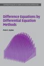 Difference Equations By Differential Equation Methods - Preview