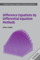 Difference Equations By Differential Equation Methods