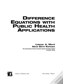 Capa do artigo Difference Equations With Public Health Applications