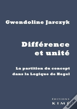 Capa do artigo Différence Et Unité ; La Partition Du Concept Dans La Logique De Hegel