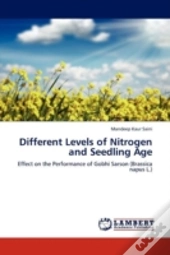 Different Levels Of Nitrogen And Seedling Age