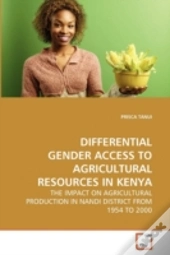 Differential Gender Access To Agricultural Resources In Kenya