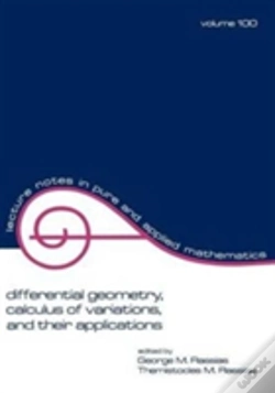 Capa do artigo Differential Geometry, Calculus Of Variations, And Their Applications