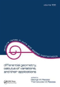 Differential Geometry, Calculus Of Variations, And Their Applications - Preview