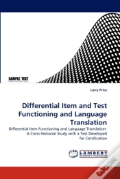 Capa do artigo Differential Item And Test Functioning And Language Translation