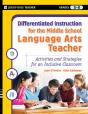 Differentiated Instruction For The Middle School Language Arts Teacher - Preview