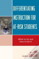 Differentiating Instruction For At-Risk Students