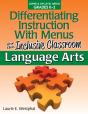 Differentiating Instruction With Menus For The Inclusive Classroom - Preview