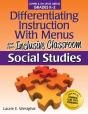 Differentiating Instruction With Menus For The Inclusive Classroom - Preview