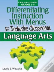 Differentiating Instruction With Menus For The Inclusive Classroom