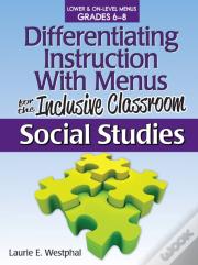 Differentiating Instruction With Menus For The Inclusive Classroom