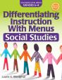 Differentiating Instruction With Menus - Preview