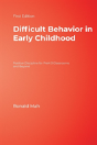 Difficult Behavior In Early Childhood - Preview