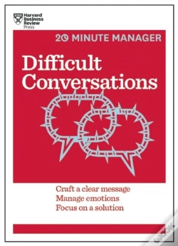 Capa do artigo Difficult Conversations (Hbr 20-Minute Manager Series)