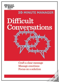 Capa do artigo Difficult Conversations (Hbr 20-Minute Manager Series)