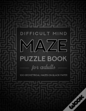 Capa do artigo Difficult Mind Maze Puzzle Book For Adults