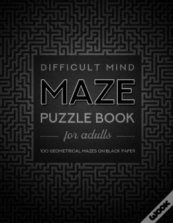 Capa do artigo Difficult Mind Maze Puzzle Book For Adults