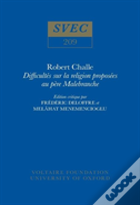 Difficultes Sur La Religion Proposees Au Pere Malebranche