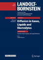 Diffusion In Gases, Liquids And Electrolytes - Preview