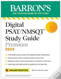Capa do artigo Digital Psat/Nmsqt Study Guide Premium, 2024: 4 Practice Tests + Comprehensive Review + Online Practice