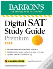 Capa do artigo Digital Sat Study Guide Premium, 2024: Practice Tests + Comprehensive Review + Online Practice
