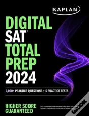 Capa do artigo Digital Sat Total Prep 2024 With 2 Full Length Practice Tests, 1,000+ Practice Questions, And End Of Chapter Quizzes