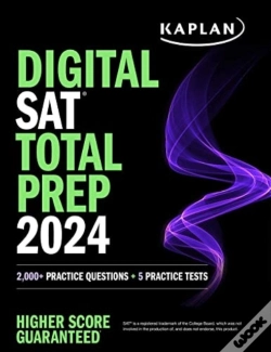 Capa do artigo Digital Sat Total Prep 2024 With 2 Full Length Practice Tests, 1,000+ Practice Questions, And End Of Chapter Quizzes