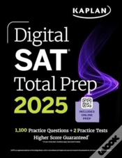 Capa do artigo Digital Sat Total Prep 2025: Includes 2 Full Length Practice Tests, 1,000+ Practice Questions + 1 Year Access To Online Quizzes And Video Instruction