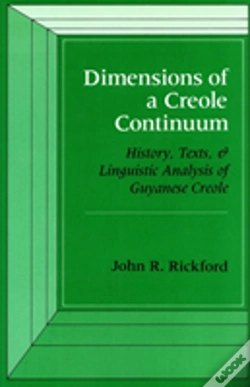 Capa do artigo Dimensions Of A Creole Continuum