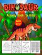 Dinosaur Activity Book For Kids Ages 8-12 - Preview