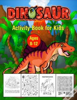Capa do artigo Dinosaur Activity Book For Kids Ages 8-12