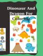 Dinosaur And Dragon For Coloring - Preview