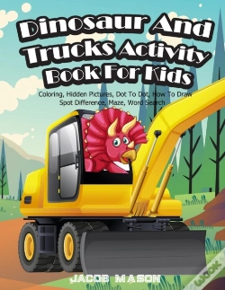 Capa do artigo Dinosaur And Trucks Activity Book For Ki