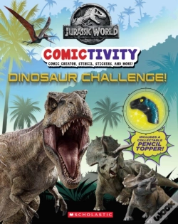Capa do artigo Dinosaur Challenge! (Jurassic World: Comictivity)