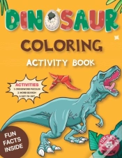 Capa do artigo Dinosaur Coloring Activity Book
